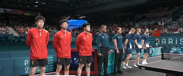 德国乒乓球队横扫法国乒乓球队，马龙打破历史纪录的简单介绍