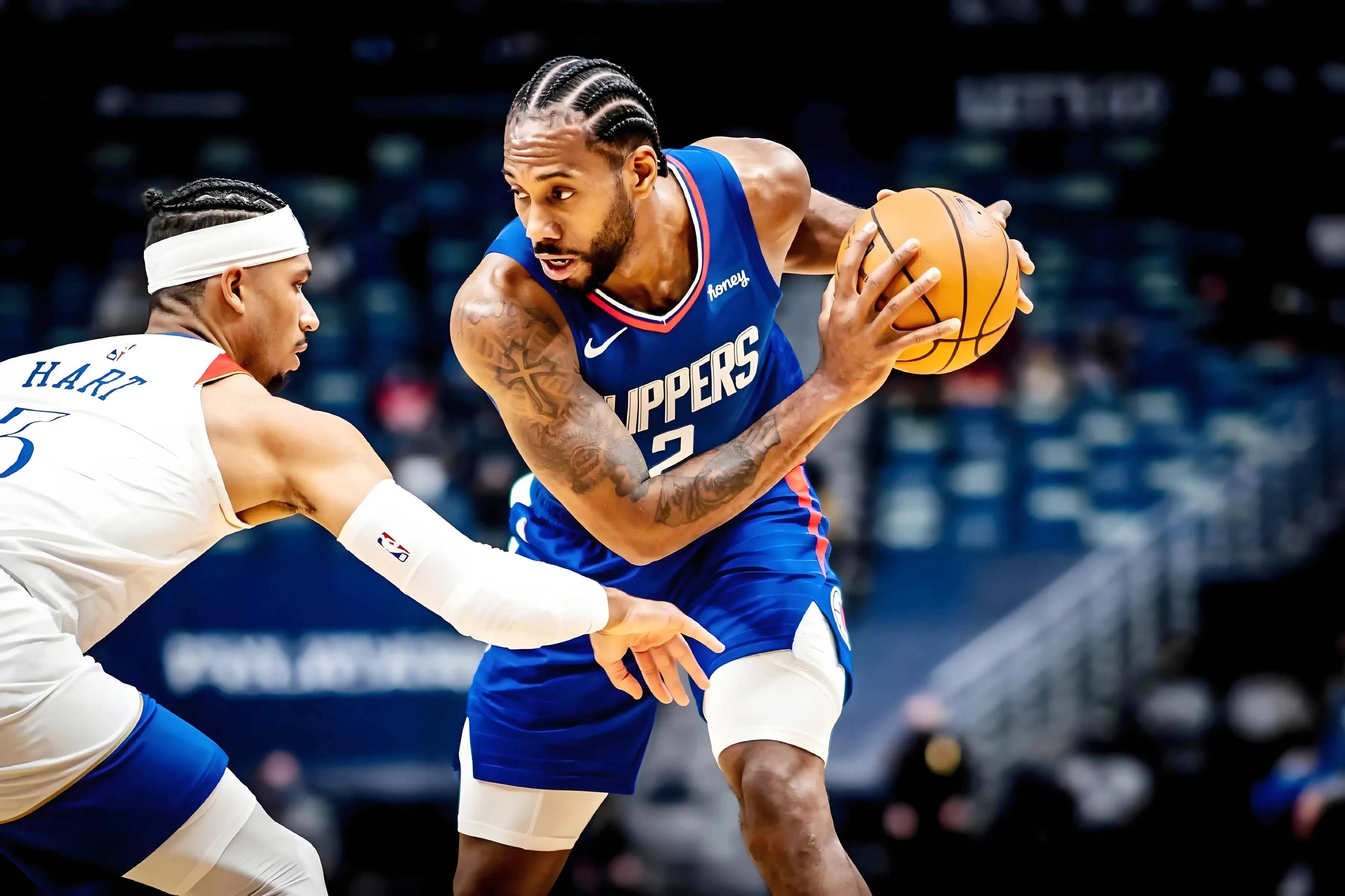 快船横扫步行者，乔治全队得分领跑28分